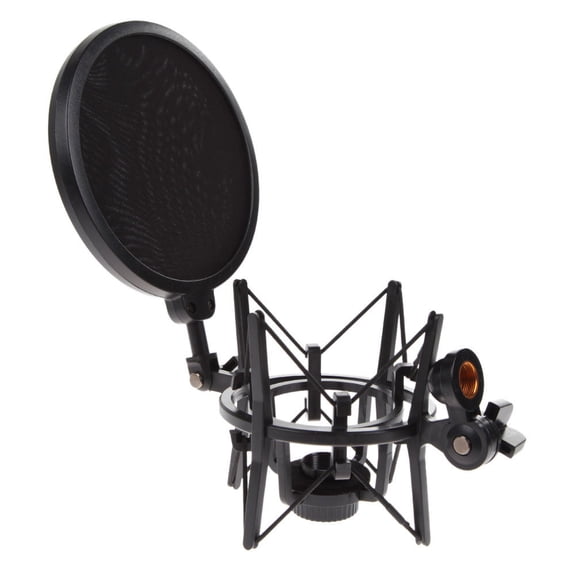 Mic Shock Mount with Articulating Holder for Studio Broadcast