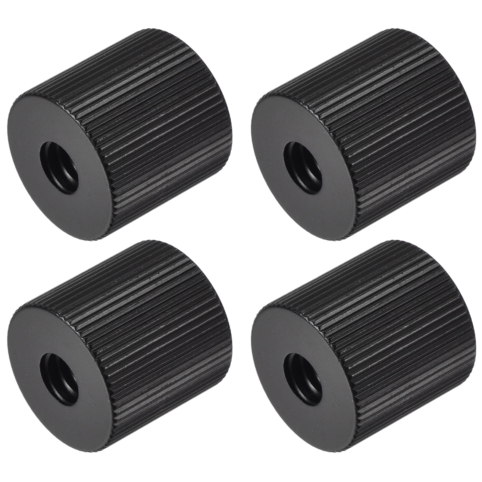 4Pcs Standard 1/4"-20 Female To 1/4"-20 Female Thread Barrel Nut Adapter 1/4"-20 Thread Screw