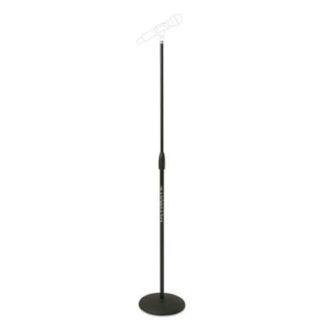 Mic Stand with Round Base- Black