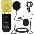 thumbnail image 1 of Mic for Computer PC Gaming Podcast Desktop Tripod Stand Kit for Streaming Recording Vocals Voice Cardioids Studio, 1 of 5