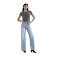 thumbnail image 1 of Mica Denim - Super High Rise Loose Straight Jeans (32" Inseam) - MDP-T3288, 1 of 7