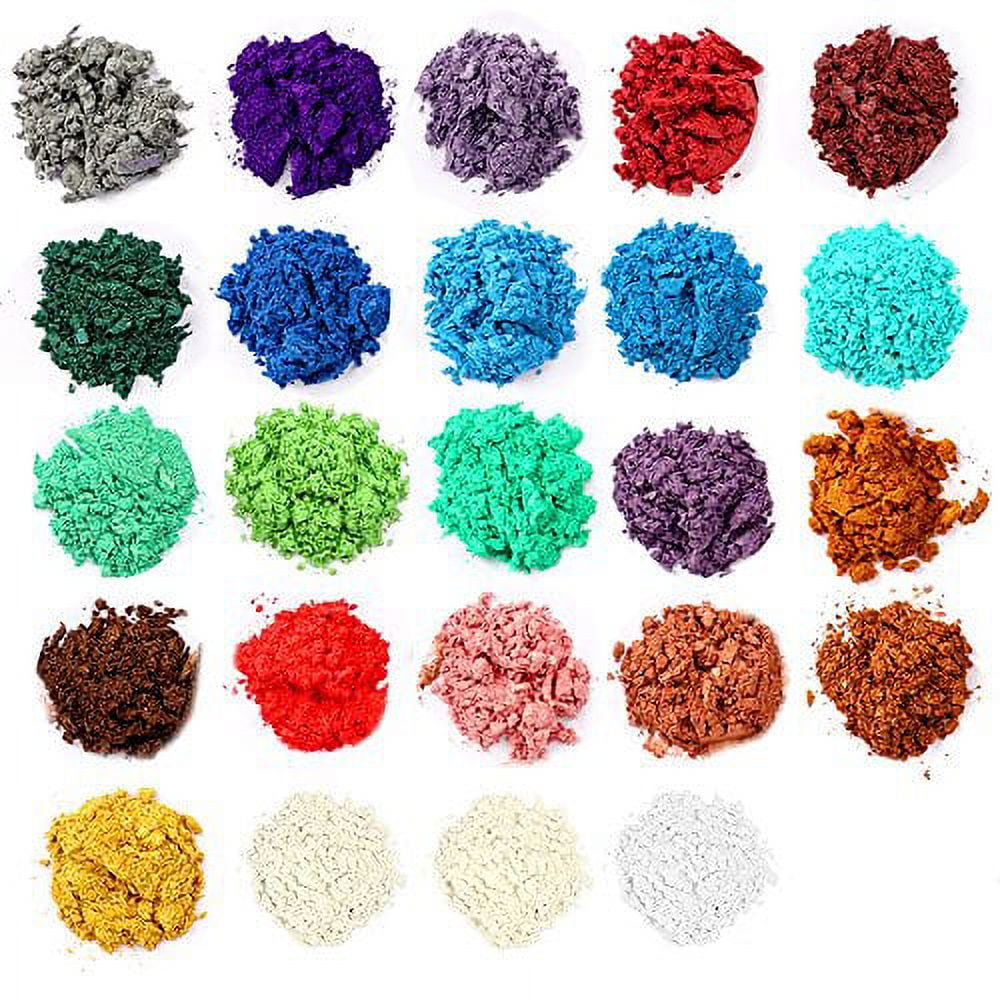 Buy ORTICX Mica Powder for Epoxy Resin - Lip Gloss Pigment Powder - Hand  Soap Making Supplies - Resin Color Pigment - 24 Color Natural Powder  Pigments Online at desertcartEGYPT
