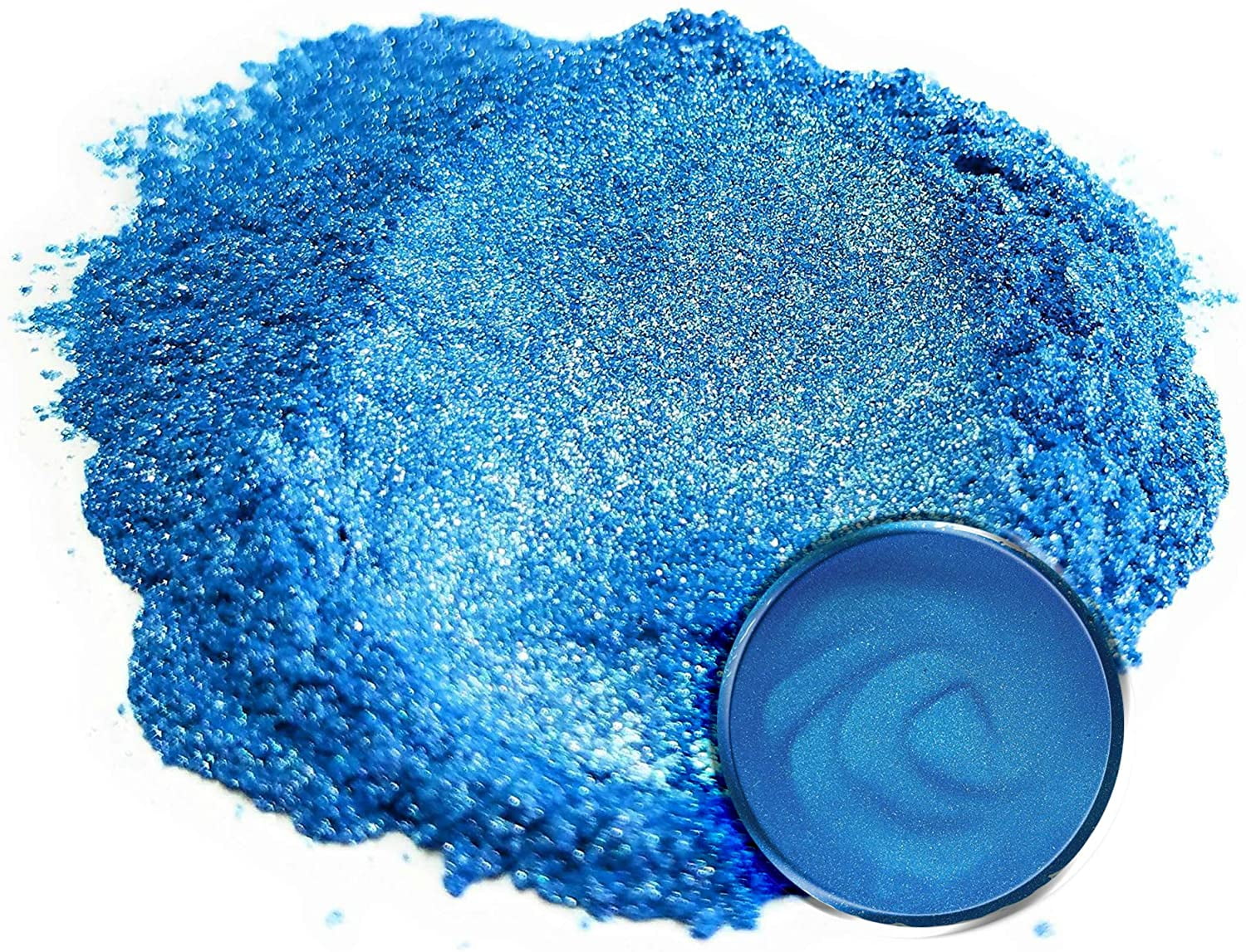Eye Candy Mica Powder Pigment/Flake “Icicle” (50g) Multipurpose DIY Arts and Crafts Additive | Natural Bath Bombs, Resin, Paint, Epoxy, Soap, Nail Polish, Lip