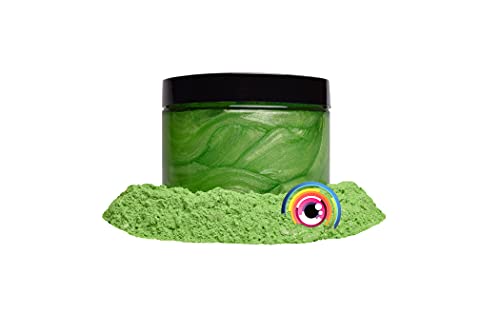 Micatea Mica Powder Pigment “Green Tea” (50g) Multipurpose DIY Arts and Crafts ...