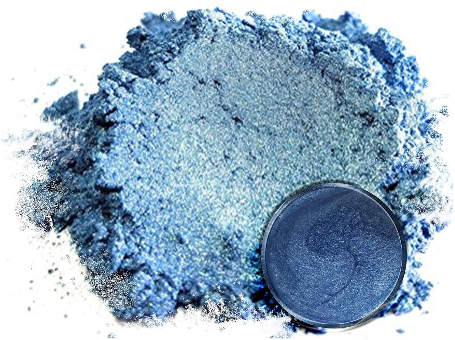 Epoxy Resin Pigment Stardust Pearl Blue Mica Powder For - Temu