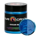 thumbnail image 1 of Mica Powder Pigment “Ocean Blue” (25g) Multipurpose DIY Arts and Crafts Additive | Woodworking, Epoxy, Resin, Natural Bath Bombs, Paint, Soap, Nail Polish, Lip Balm (Ocean Blue, 25G), 1 of 4