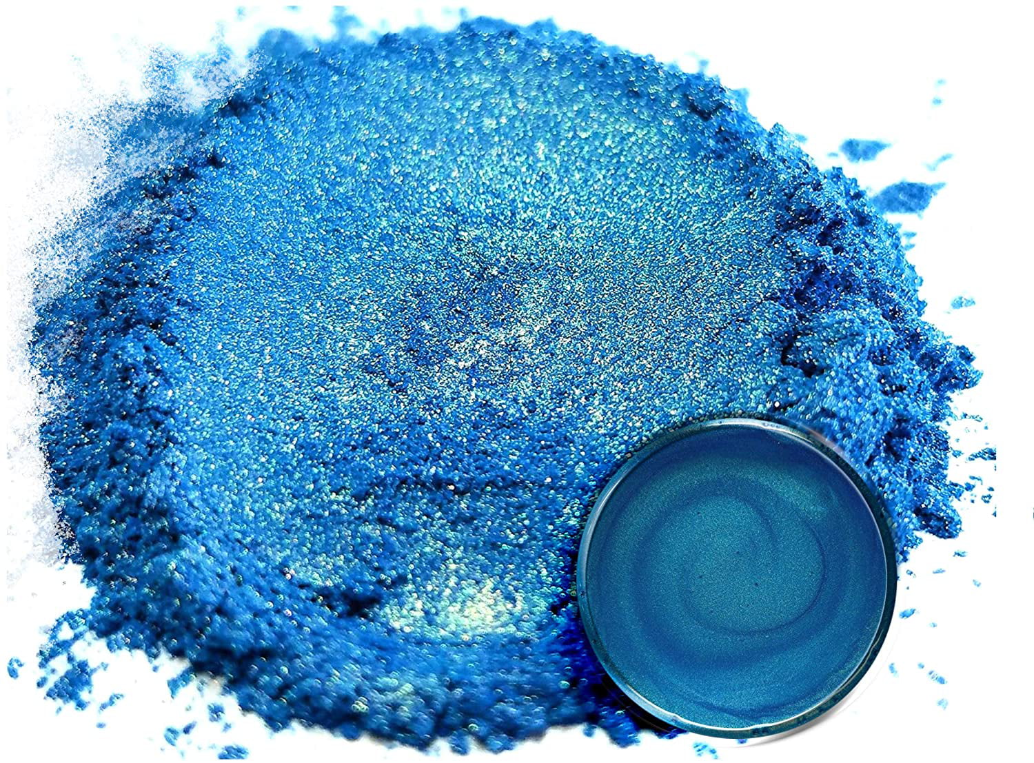 Resinart Mica Powder (320g) - 32 Colors/10g Each - 2 Glow in The Dark - for DIY Resin Epoxy, Cosmetics, Bath Bombs, Soap Making, etc.