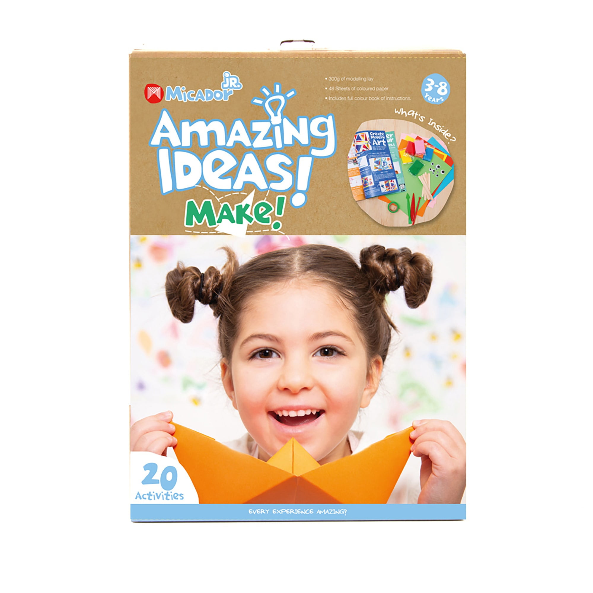Micador Jr. Amazing Ideas Activity Pack, Make - Walmart.com