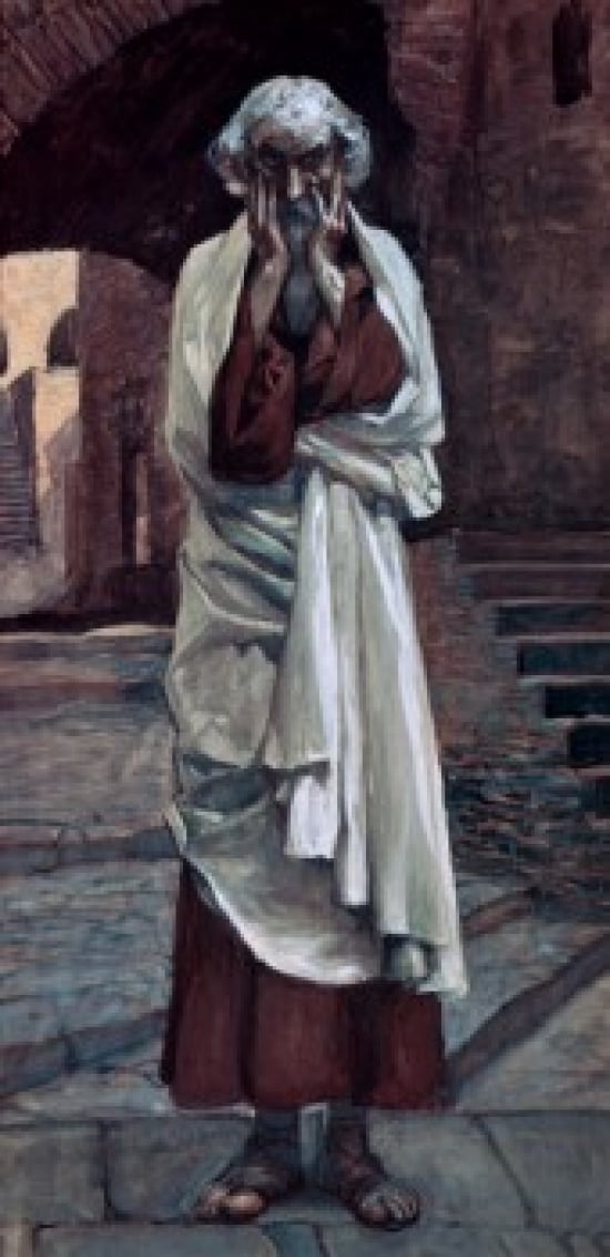 Micah James Tissot (1836-1902 French) Jewish Museum New York USA Canvas Art - James Tissot (24 x 36)