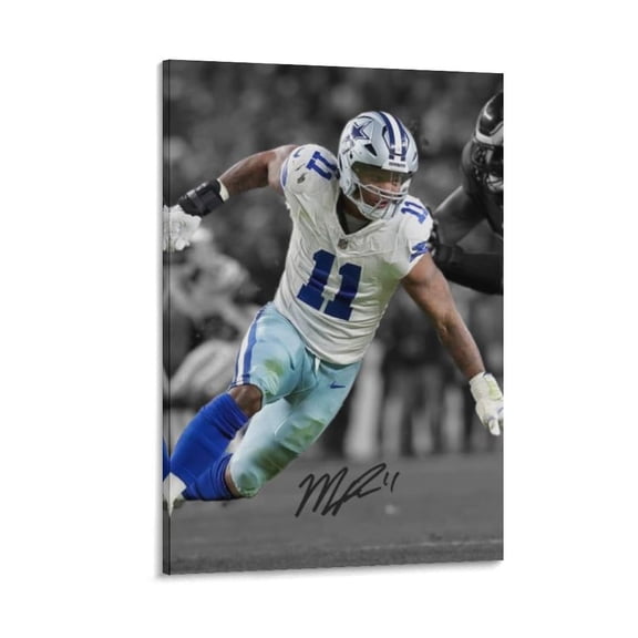 Micah Parson Signed Poster Painting On Canvas Wall Art Poster Scroll Picture Print Living Room Walls Decor Home Posters 12x18inch(30x45cm)