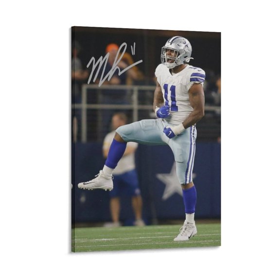 Micah Parsons Canvas Poster Posters Art Print Wall Photo Paint Poster Hanging Picture Family Bedroom Decor Gift 12x18inch(30x45cm)