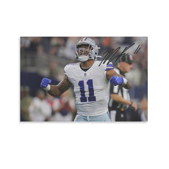 Micah Parsons Canvas Poster Wall Art Poster Gifts Bedroom Prints Home Decor Hanging Picture Canvas Painting Posters 20x30inch(50x75cm)