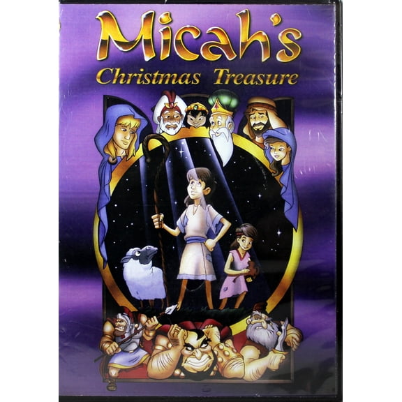 Micahs Christmas Treasure NEW DVD Christian Childrens Animated Movie