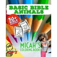 thumbnail image 1 of Micah's Coloring Books Basic Bible Animals: Micah's Coloring Book, Book 2, (Paperback), 1 of 1