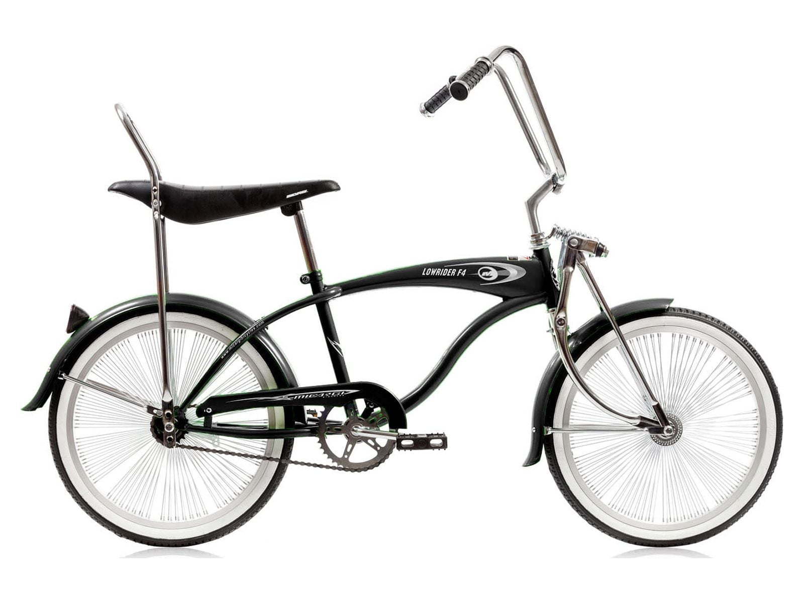 Lowrider Forcella Bici Cruiser BLACK/CHROME TRIPLE TREE CHOPPER