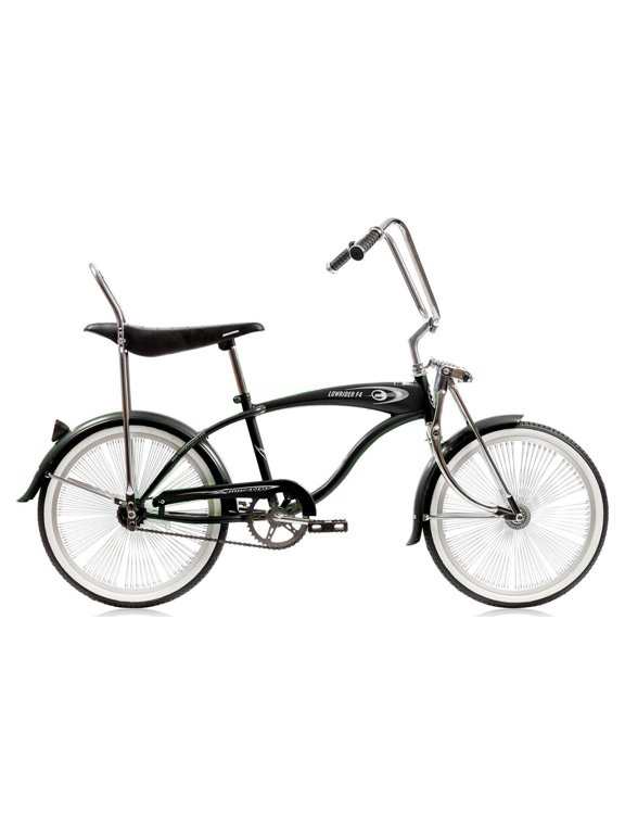 20" Cruiser Bike Coaster Brake, Steel Black