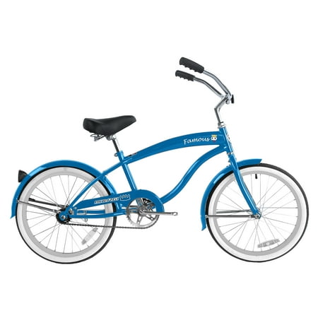 Micargi 20 In. Famous Kid's Size Bike Cruiser, Blue
