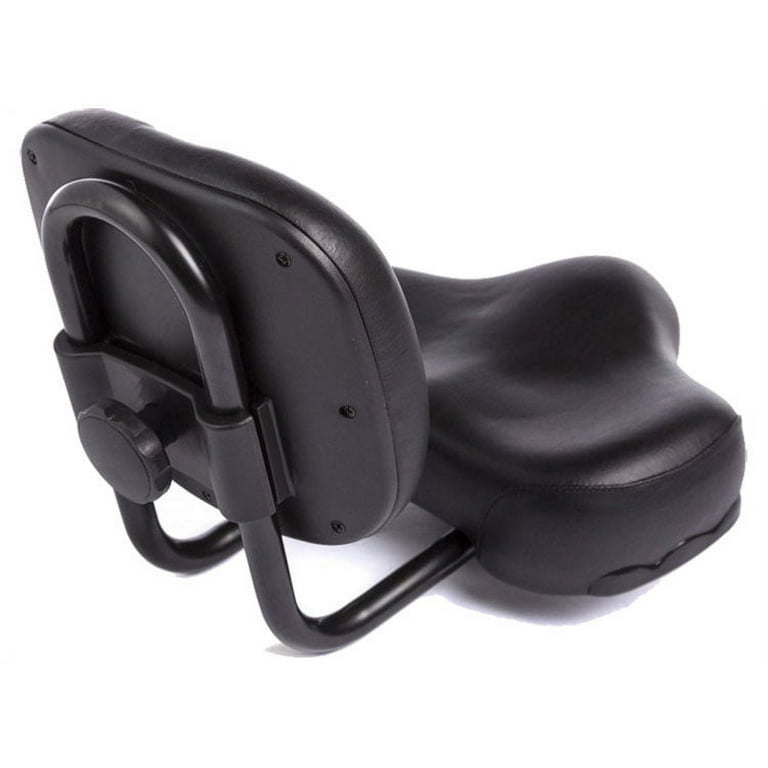 Micargi Bicycle Seat with Backrest Black for Beach Cruiser