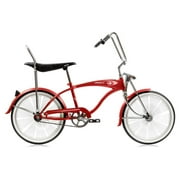 Micargi LOWRIDER F4 20 Lowrider Hi-Ten Steel Coaster Brake Single Speed One Piece Crank Alloy Rims 140H Color Red