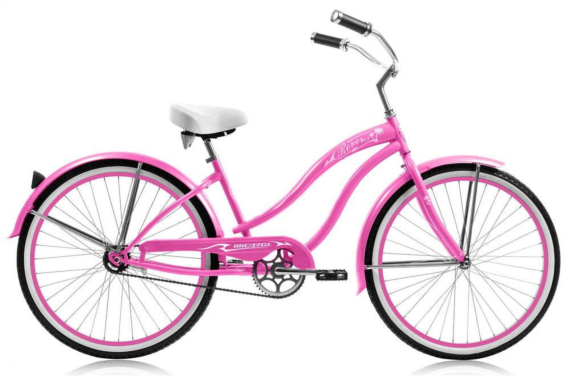 ラベンダーフォッシルコーラル R6175 Micargi Rover LX-26 Single Speed 26 inch Beach Cruiser