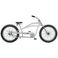thumbnail image 1 of Micargi 26" Seattle Stretch Fat Tire Cruiser Chopper Bicycle Stainless Steel Spokes Single Speed Coaster Brake White Bike, 1 of 5