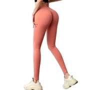 Micaxili Women s Double Brushed Naked Feel High Waisted Scrunch Butt 7/8 Yoga Leggings   Tummy Control Compression Workout Tights, Buttery Soft Ankle Length Pants