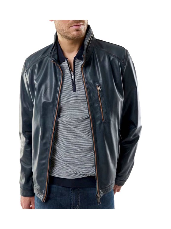 Micca Apex Racer Biker Leather Jacket for Men – Premium Genuine Leather