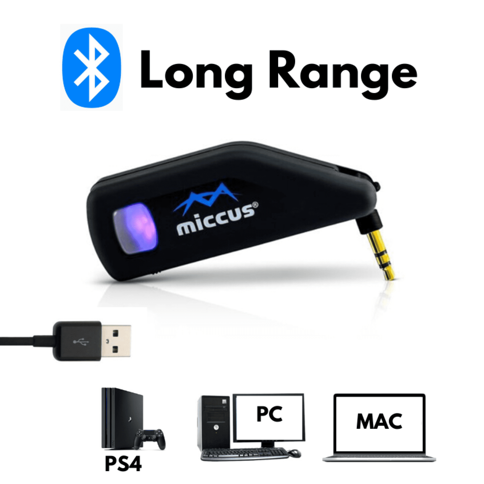 Bluetooth transmitter and receiver for pc hotsell