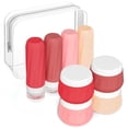 thumbnail image 1 of Micebay Travel Bottles for Toiletries 8 Pack, Travel Size Toiletries, Tsa Approved Travel Size Containers 3oz, with Travel Essentials Clear Bag, Leak Proof Silicone Squeezable Creams Jars, 1 of 9