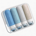 thumbnail image 1 of Micebay Travel Bottles for Toiletries, Tsa Approved, Travel Size Containers, BPA Free Leak Proof Tubs Refillable Liquid Accessories for Cometic Shampoo and Lotion Soap, 1 of 11