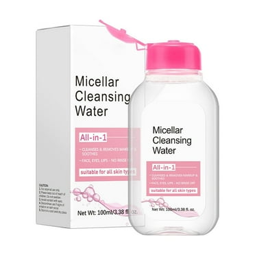 Micellar Cleansing Water All In 1 Makeup Remover And Facial Cleanser For All Skin Types 100ml