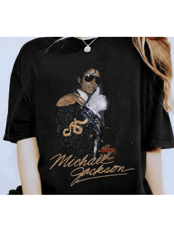 Mich.ael Jackson King of Pop 90s Music Graphic T-Shirt
