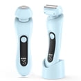 thumbnail image 1 of MichPong Woman Electric Razor for Face Leg,Electric Shaver Wet Dry Use USB Rechargeable, 2-in-1 Gift, 1 of 8