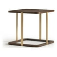 thumbnail image 1 of Michael Amini Amora Side Table - Eggshell Walnut, 1 of 5