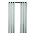 thumbnail image 1 of Michael Amini Aria 50" x 96" Grommet Top Window Panel - Spruce Blue, 1 of 5