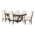 thumbnail image 1 of Michael Amini Belmont Place 7-Piece Rectangular Dining Room Set - Espresso, 1 of 17