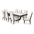 thumbnail image 1 of Michael Amini Belmont Place 9-Piece Rectangular Dining Room Set - Espresso, 1 of 20