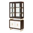 thumbnail image 1 of Michael Amini Belmont Place Display Cabinet in Espresso, 1 of 16