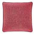 thumbnail image 1 of Michael Amini Boho Chic 20" Woven Texture Square Pillow in Berry Pink Set of 2, 1 of 6