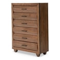 thumbnail image 1 of Michael Amini Brooklyn Walk 6-Drawer Wood Chest - Burnt Umber Brown, 1 of 7