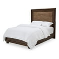 thumbnail image 1 of Michael Amini Carrollton Queen Panel Bed in Rustic Ranch Brown, 1 of 10