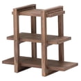 thumbnail image 1 of Michael Amini Hudson Ferry Acacia Wood Side Table - Driftwood Brown, 1 of 6