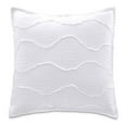 thumbnail image 1 of Michael Amini Janelle 26" Fringed Cotton Euro Sham - White, 1 of 3