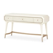 Michael Amini La Rachelle Vanity Desk - Champagne Ivory