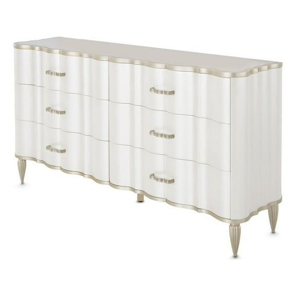 Michael Amini London Place Dresser - Creamy Pearl