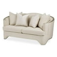 thumbnail image 1 of Michael Amini London Place Loveseat - Champagne/Platinum, 1 of 12