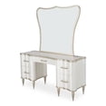thumbnail image 1 of Michael Amini London Place Vanity with Mirror - Creamy Pearl, 1 of 11