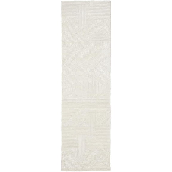 Nourison Michael Amini Star Area Rug Ivory 7'10" x 10'6"