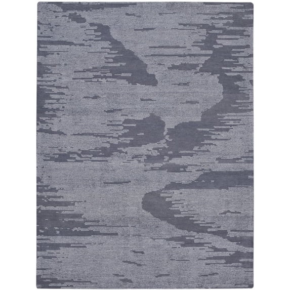 Nourison Michael Amini Star Area Rug Blue 7'9" x 9'9"