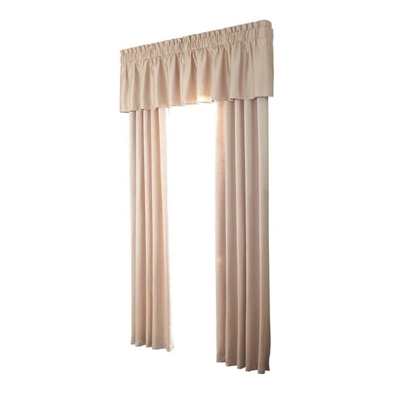Michael Amini Marbella 4-Piece Window Panel Set - Sand
